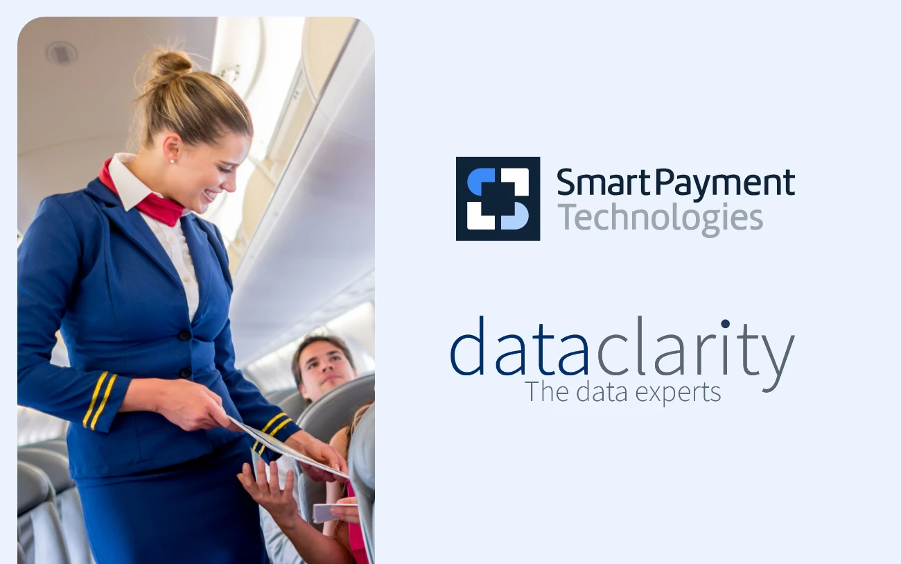 payments for airlines with Smart Payment Technologies and Data Clarity