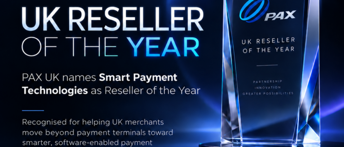 PAX UK Names Smart Payment Technologies as Reseller of the Year